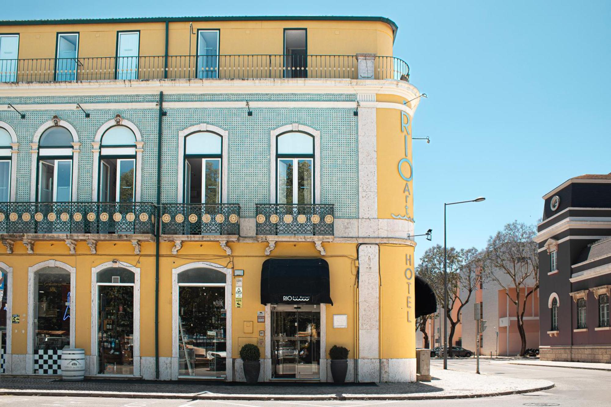 Rio Art Hotel Сетубал Экстерьер фото