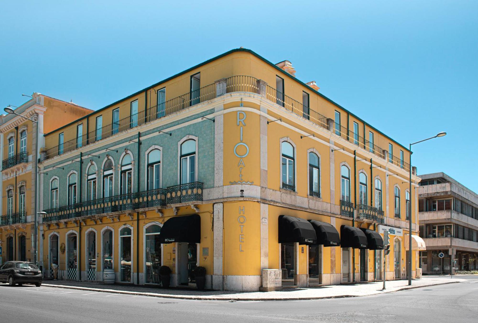 Rio Art Hotel Сетубал Экстерьер фото